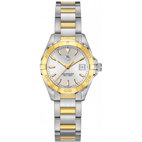 Tag Heuer Aquaracer Gold & Steel Ladies Luxury Watch WAY1455-BD0922